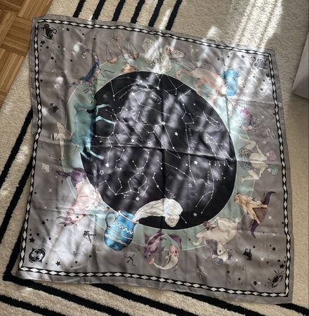 Genuine Silk square scarf