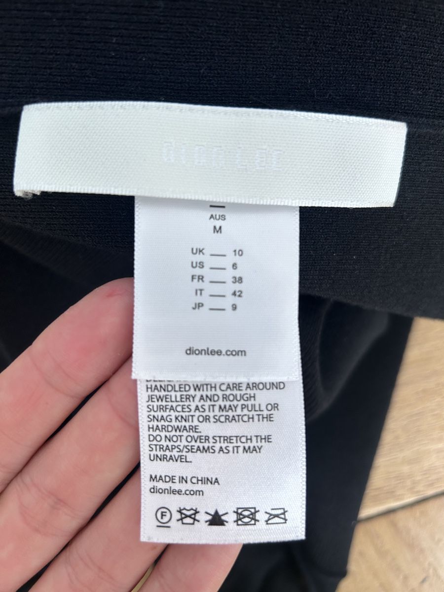 Vestiti: Robe noir Dion Lee M – Usato da Genève venduto da Sarahchge 6