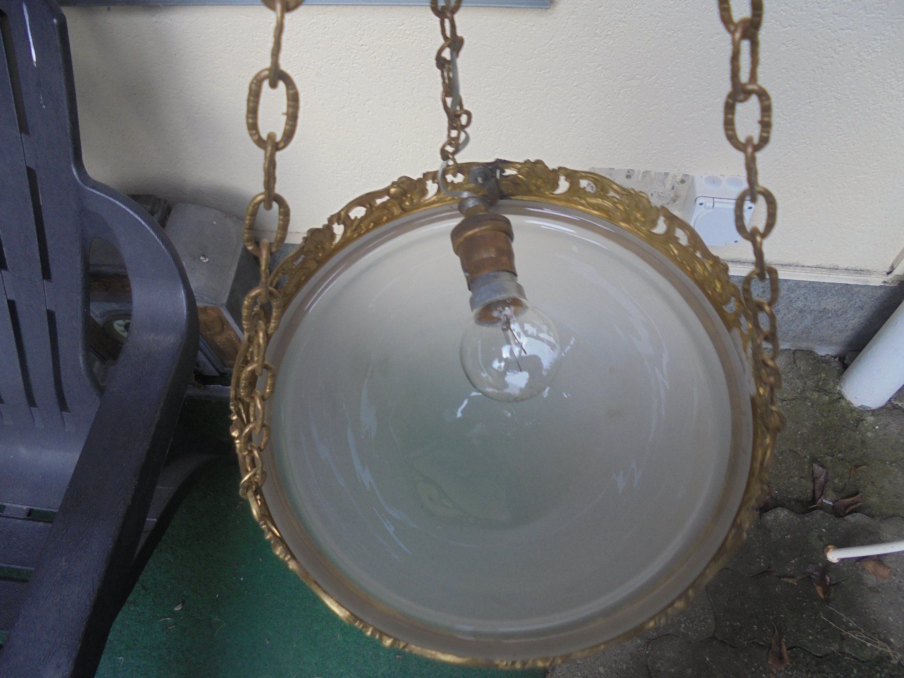 Lampadari & plafoniere: Antike Deckenlampe von ca. 1940 – Usato da Camorino venduto da Hunpete 3