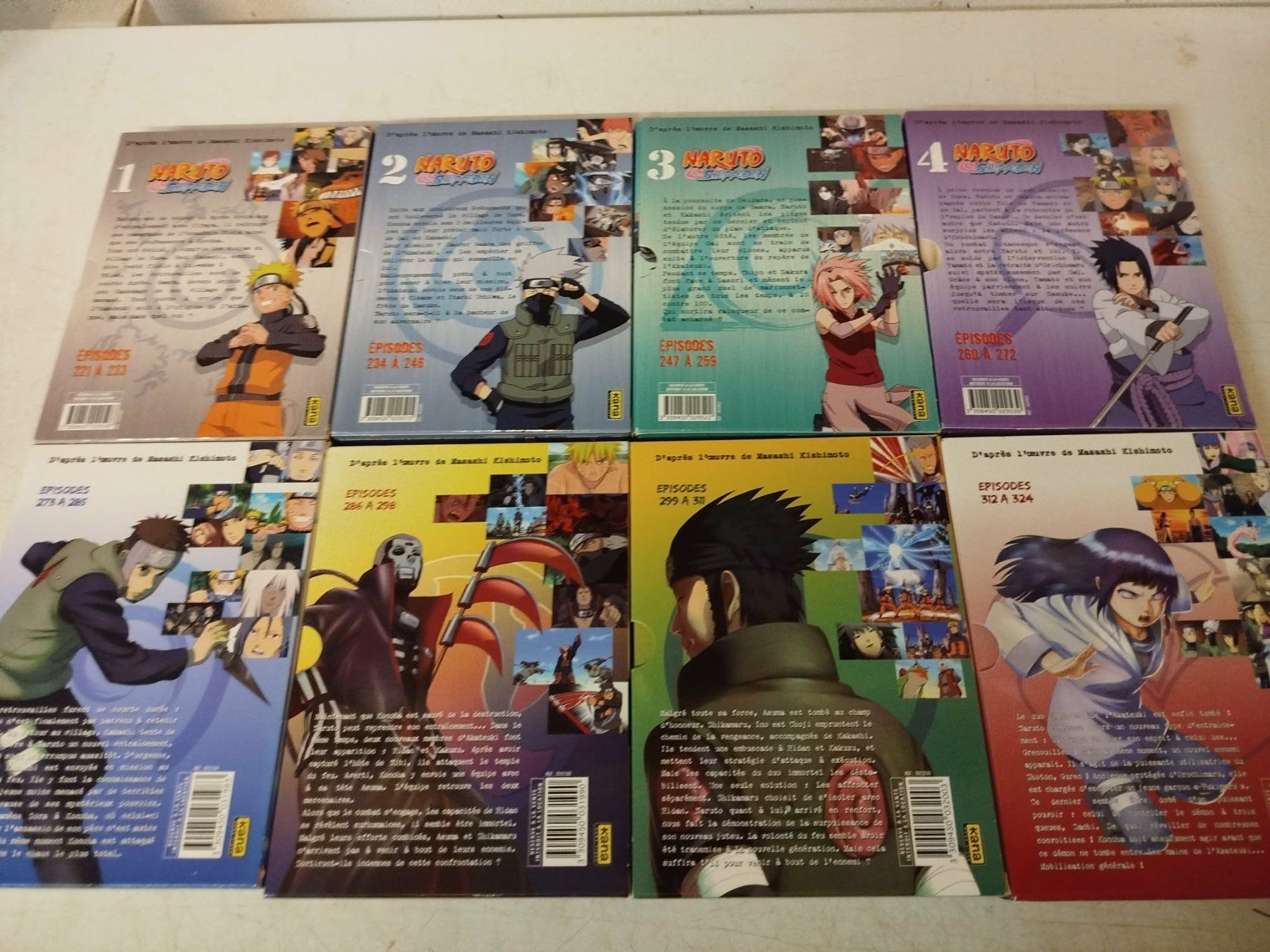 Tutti i DVDs: Dvd  Naruto Shippuden  1-8 – Usato da La Chaux-de-Fonds venduto da Emmaus2300CDF 3