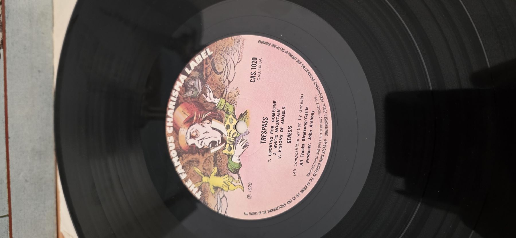 Schallplatten: Genesis Trespass G,Vg – Gebraucht aus Yvonand von RF-VINYL 2