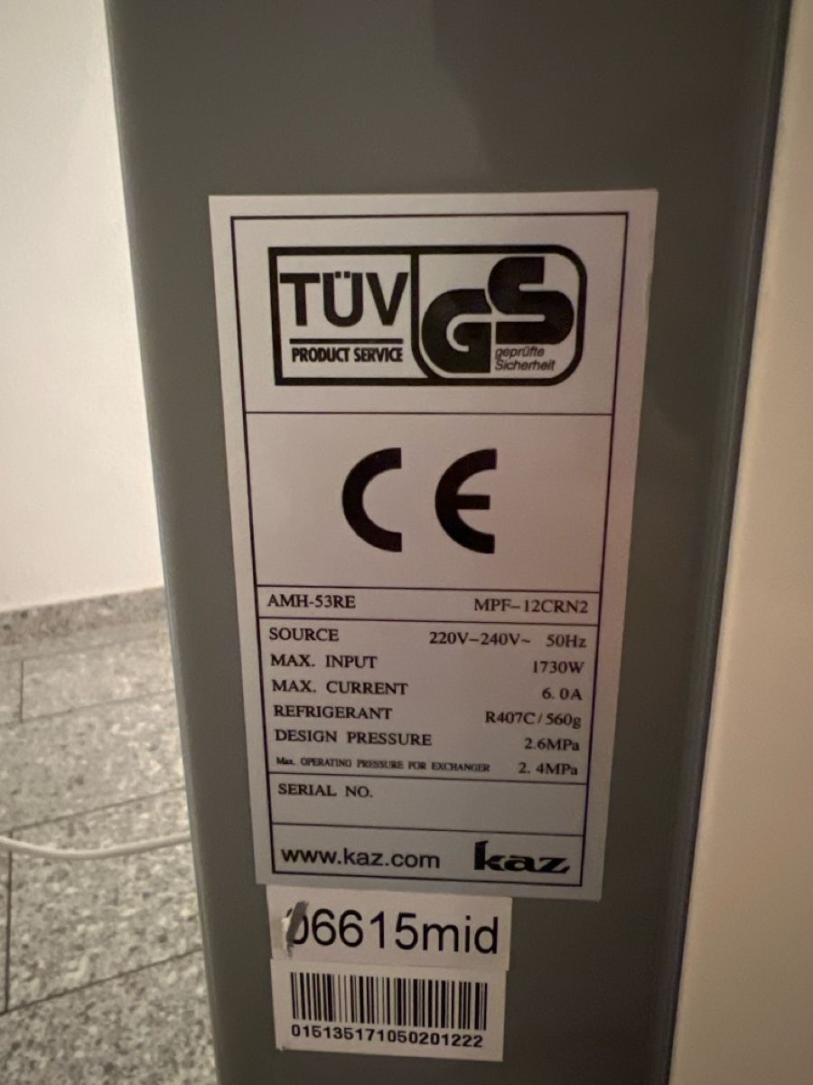Condizionatori: Klimagerät mit Abluftschlauch weiss gebraucht – Usato da Winterthur venduto da T890251 2
