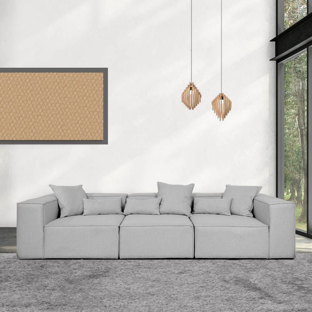 Divani: 20411 - Modulares Couch Sofa VANES M - hellgrau – Nuovo e nell'imballaggio originale da Wallenwil venduto da toesstal-vertrieb