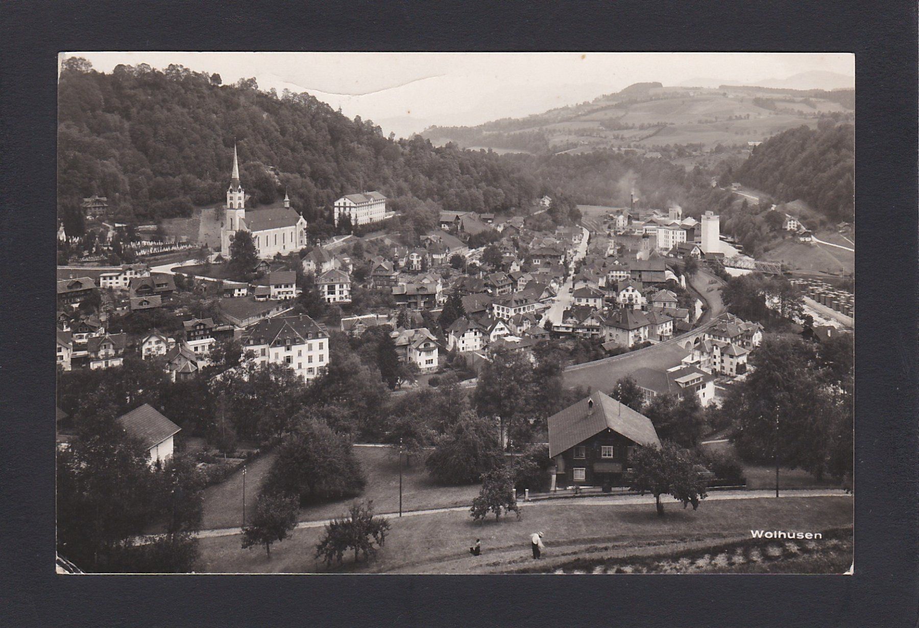 Cartoline postali: WOLHUSEN – Usato da Reiden venduto da cinfis