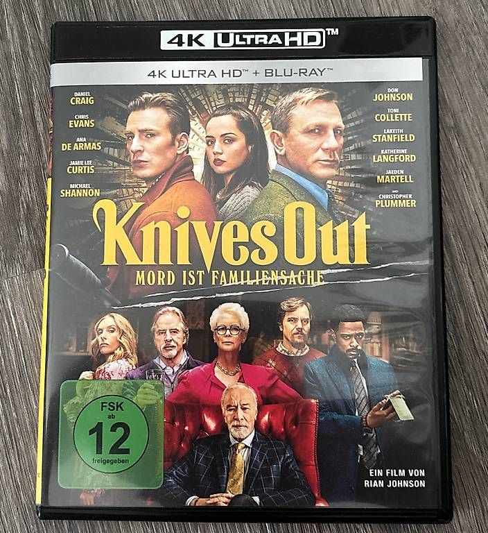 Alle DVDs: Knives Out 4K UHD Bluray  – Gebraucht aus Winterthur von Geilotime