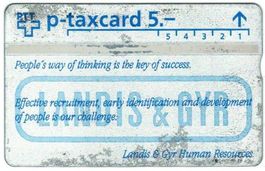 Taxcard 402L_19895 Landis & Gyr 200 Ex, 2. Qualität