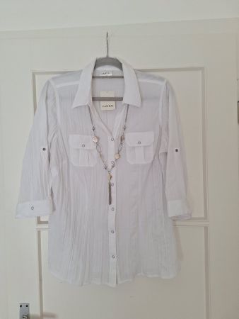 Chemisier C&A blanc taille 44