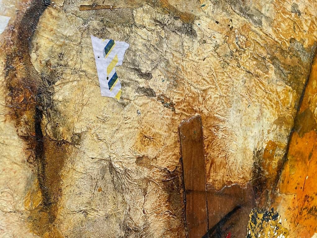 Gemälde: Hidding Head - Abstraktes Gemälde aus Brasilien – Gebraucht aus Rikon im Tösstal von mino03 1