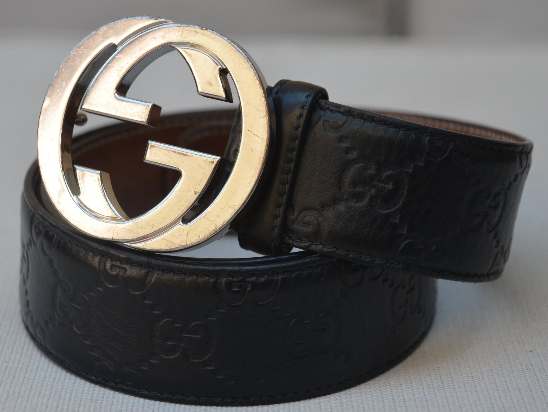 Louis Vuitton Cinture: Gucci Monogram Gürtel / ceinture – Usato da Collonges venduto da Auganien 3