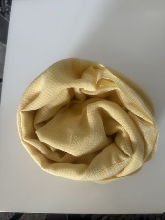 Écharpe jaune 186cm 90cm