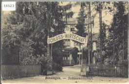 Binningen - Schlosswirtschaft - Eingang