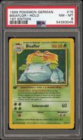 1999 Bisaflor [Holo] 1st Edition #15 - PSA 8 NM - MINT