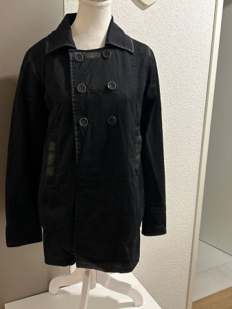 Baumwoll - Mantel schwarz von Diesel  Grösse S