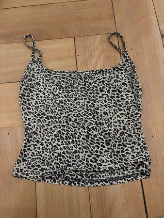 Leopard Print Cami Top