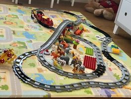 XXL Lego Duplo Set mit Eisenbahn und vieles mehr 