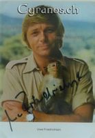 Uwe Friedrichsen (1934-2016) Schauspieler - Autogramm