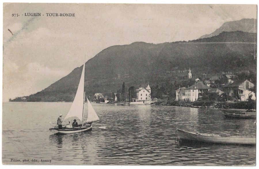 Cartoline postali: Lugrin - Tour-Ronde – Usato da Frauenfeld venduto da POML