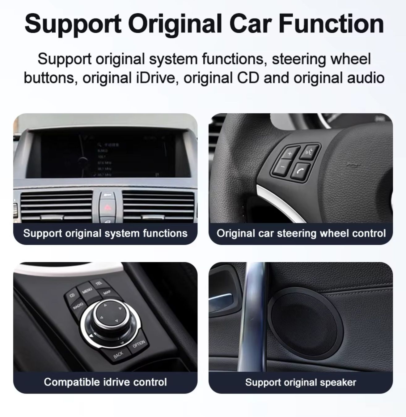 Sistemi audio & multimediali: 12.3" Android Display, BMW 1er E8X, CarPlay & Android Auto – Nuovo (secondo la descrizione) da Aesch BL venduto da MaxMaler 8