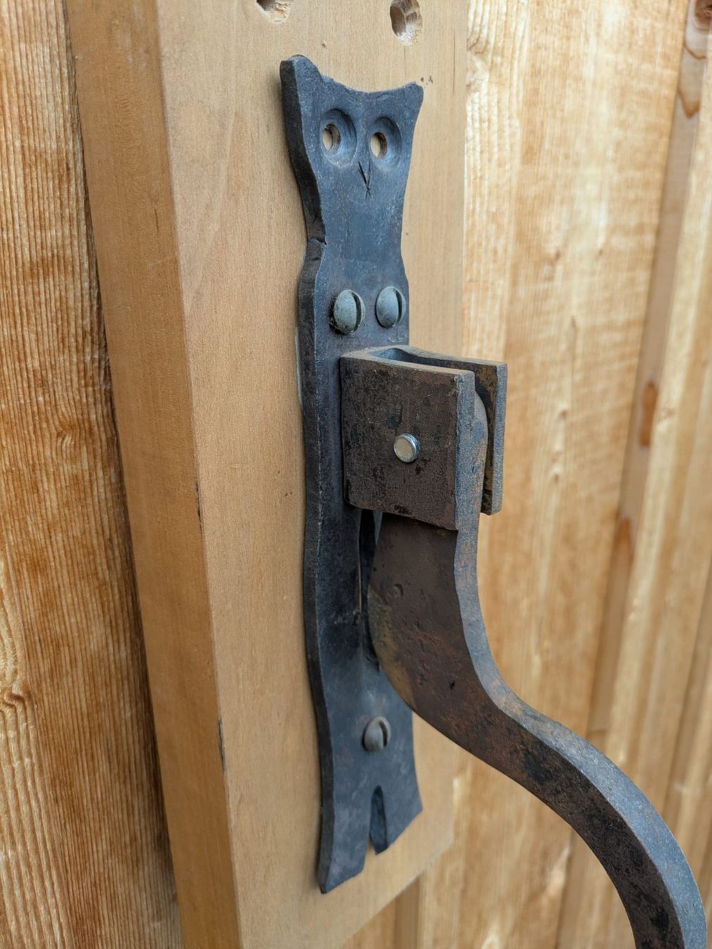 Tutti gli attrezzi: Handholzspalter Handgeschmiedet Eulenform – Usato da Schwanden b. Brienz venduto da hoihoi03 5