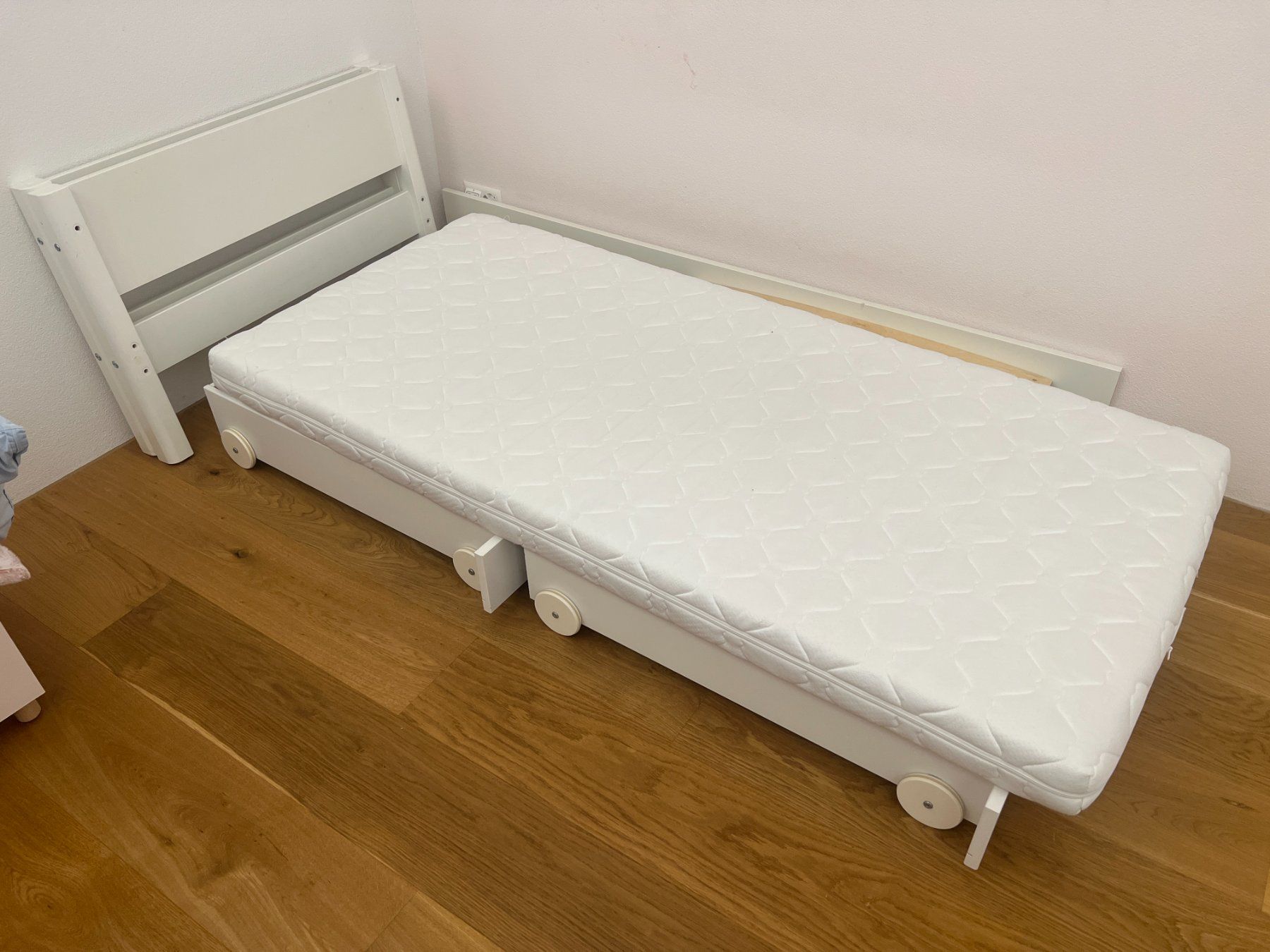 Flexa Letti: Flexa Einzelbett mit Schubladen, 90x200 cm, Weiß – Usato da Gerzensee venduto da rmoesch 5