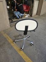 Gebrauchter Sattelstuhl  Weiss