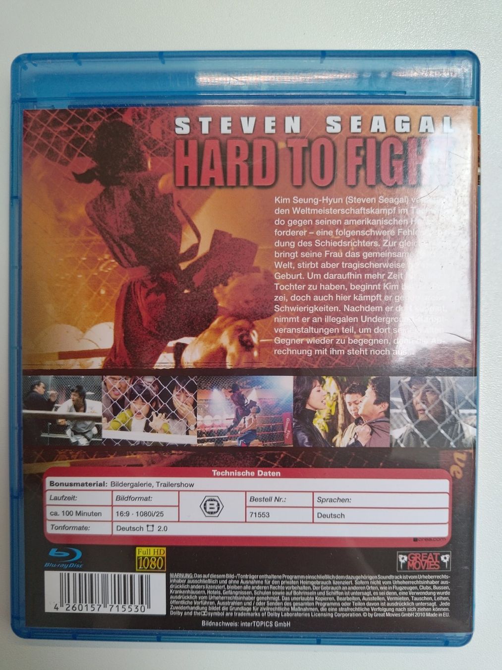 Tutti i DVDs: Hard to Fight – Usato da Liestal venduto da Kratzilla 2