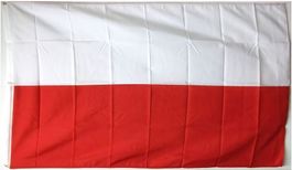 Polen Fahne Polyester Polska Lewandowski Krakau Warschau