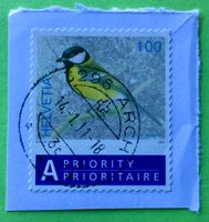 Nr.1237 Dauermarken 2007 mit Stempelt Kohlmeise  