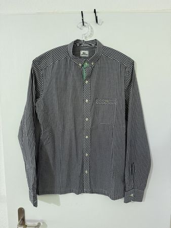 Lacoste Hemd Karo Grösse 40 oryginal, elegant