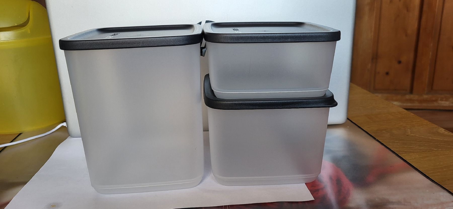 Tupperware Contenitori & Simili: Tupper Cubix Set , 1,8 l1 l und 650 ml – Nuovo e nell'imballaggio originale da Schweizersholz venduto da fuchs06 2