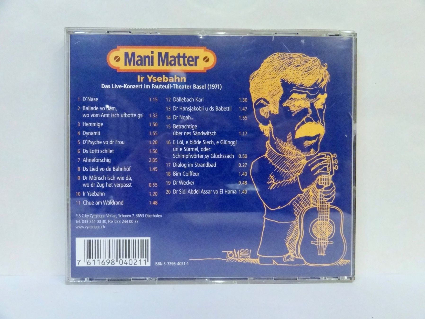 CD: CD MANI MATTER / IR YSEBAHN – Nuovo (secondo la descrizione) da Kerzers venduto da djstarsky73 1