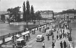 Genf (GE) Pont du Mont-Blanc Oldtimer
