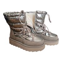 Tamaris Winterstiefel / Snowboots – Champagner Metallic 