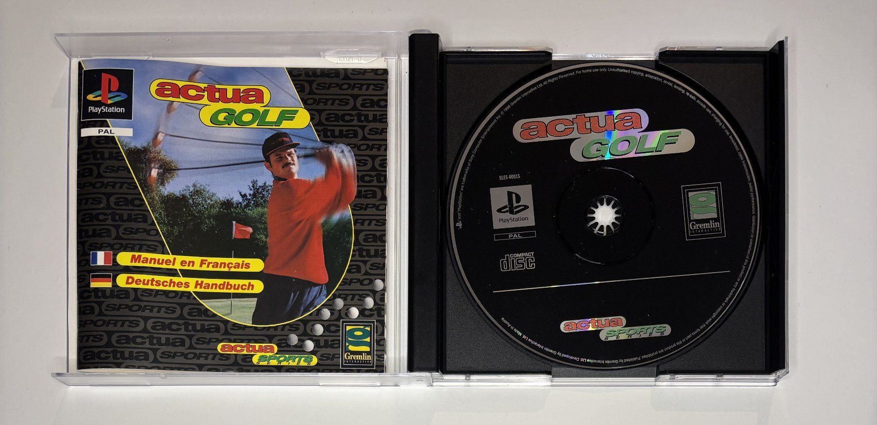 Sony Jeux: PS1 - Actua Golf – D'occasion à Allschwil par Bullach 1