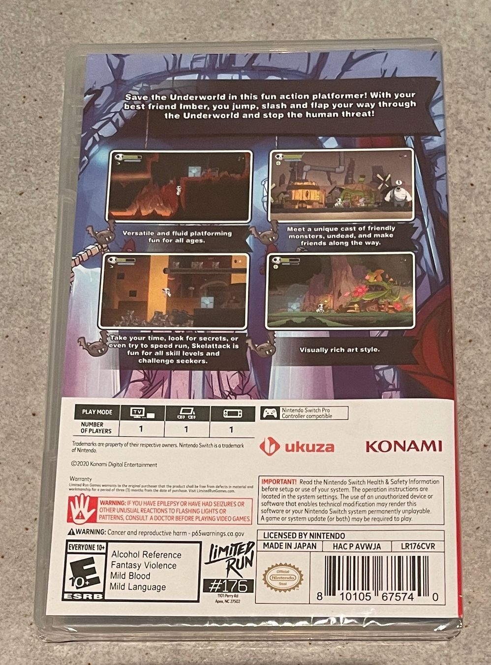 Nintendo Giochi: Nintendo Switch Skelattack Limited Run #176 Neu SEALED – Nuovo e nell'imballaggio originale da Hinwil venduto da weu_yll6 1