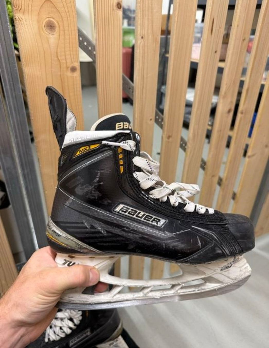 Bauer Pattini da ghiaccio: Bauer MX3 Schlittschuhe – Usato da Suberg venduto da TigerFan12 2