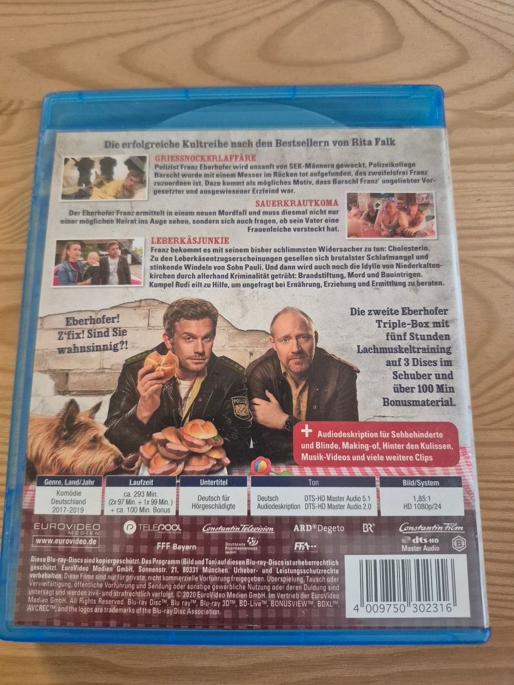 Tutti i DVDs: Eberhofer Triple-Box – Usato da Basel venduto da SteveBS 1