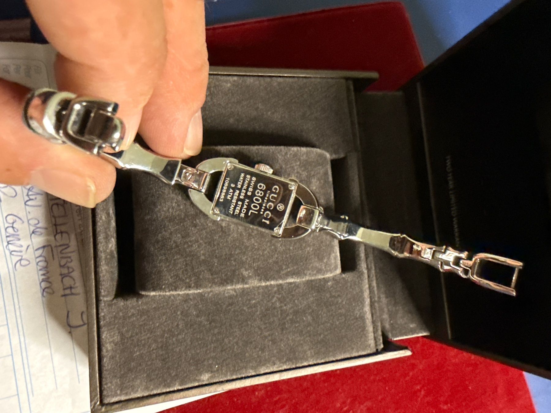 Gucci Uhren: Gucci Tank 17 mm – Gebraucht aus Pfeffingen von Allhandelklgwatches 4