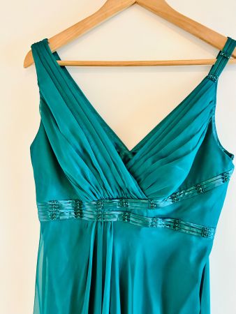 Edles smaragd grünes Abendkleid, Hochzeit, Ball etc. von PKZ