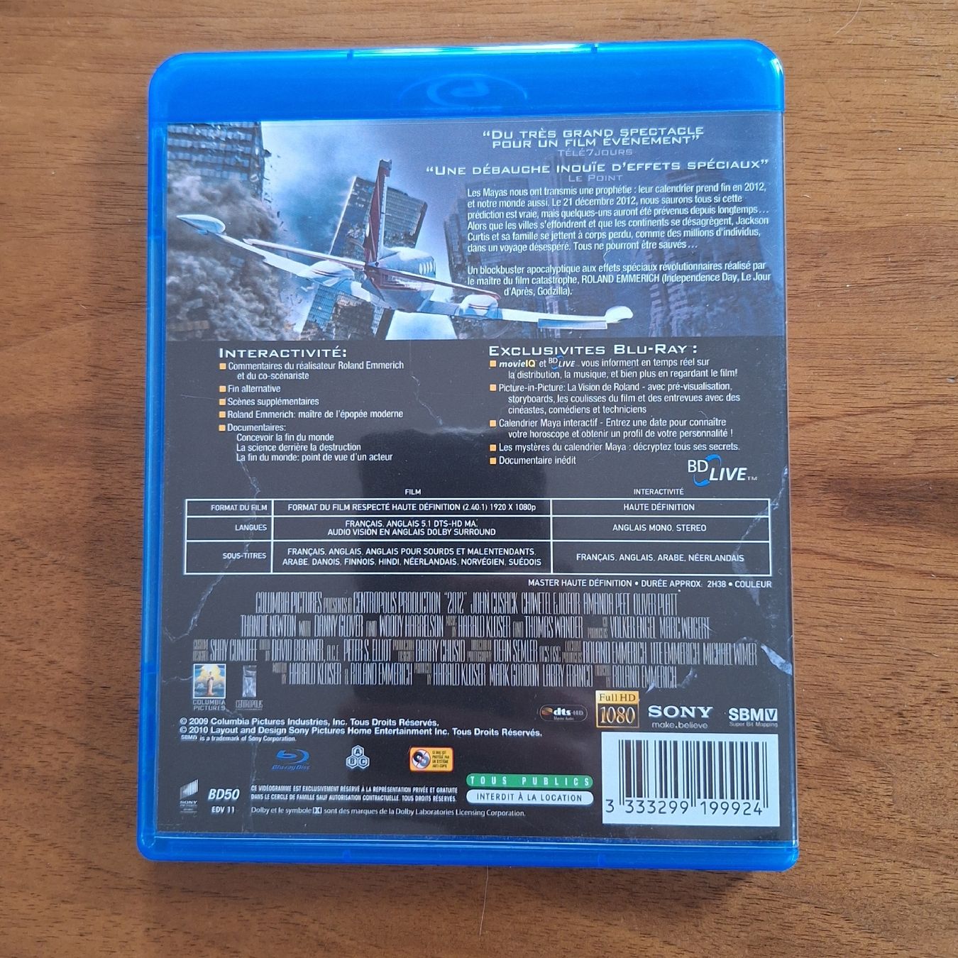 Alle DVDs: 2012 - Bluray – Gebraucht aus Porrentruy von Ikoss 1