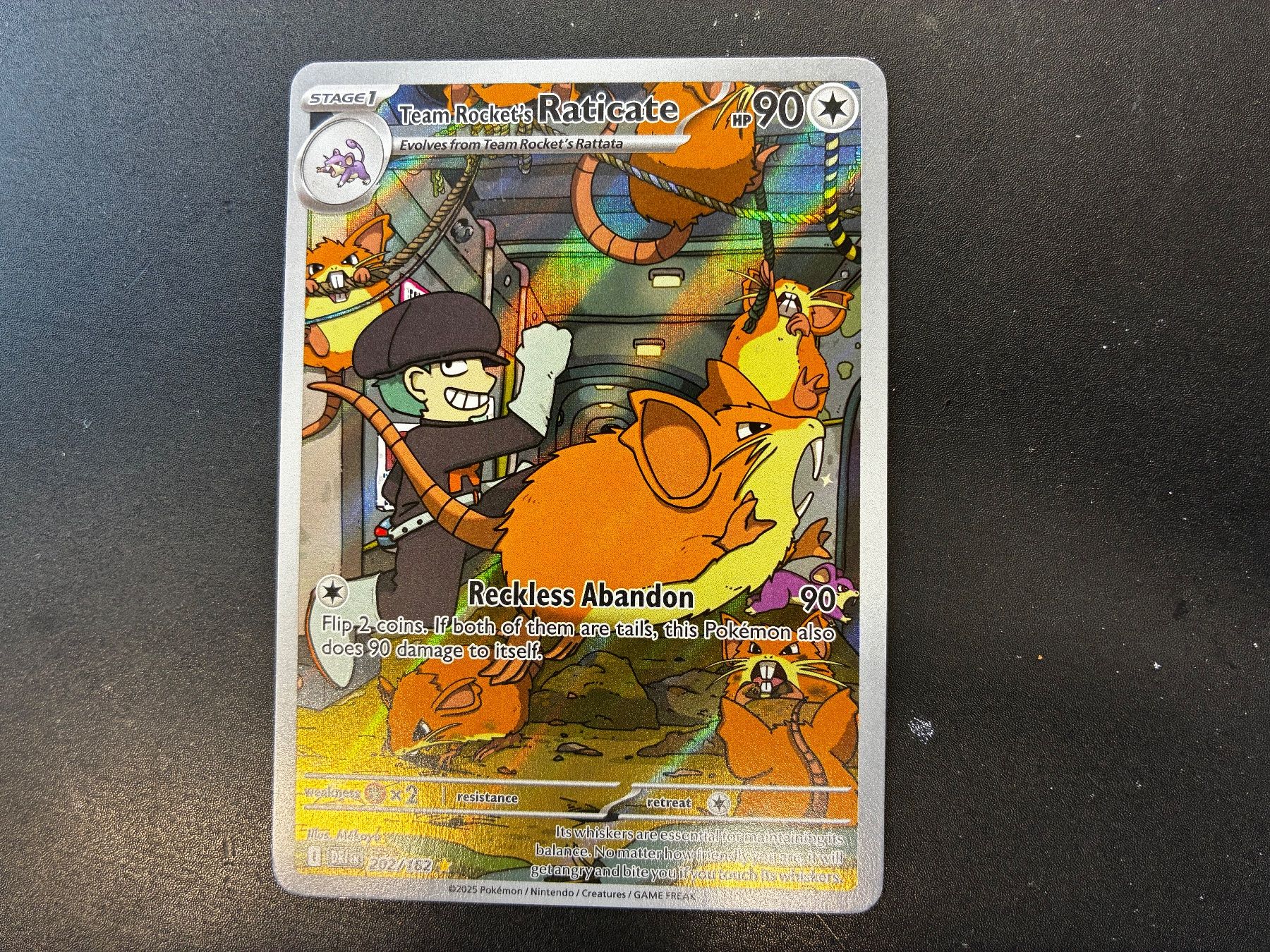 Pokémon Carte collezionabili: Team Rocket's Raticate - Illustration Rare - 202/182 - en – Nuovo (secondo la descrizione) da Hütten venduto da yve_tf69