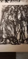 Lithographie Jean Hirrel 1965