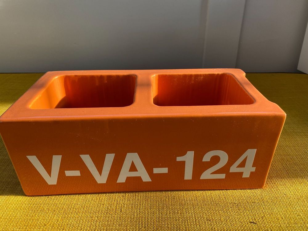 Virgil Abloh x Vitra Ceramic Block Orange