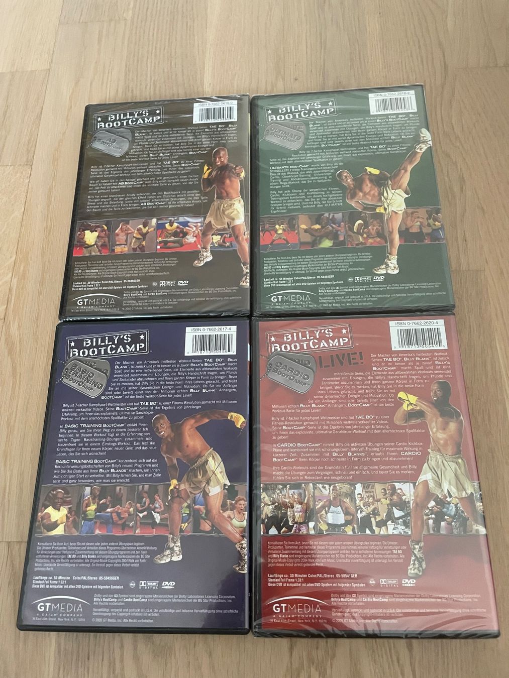 Alle DVDs: Billy`s Bootcamp DVD – Gebraucht aus Schüpfheim von Schnisu 1