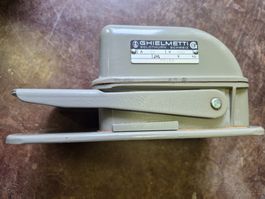 Neuer Fussschalter Drehbank Elektromotor Oerlikon Ghielmetti