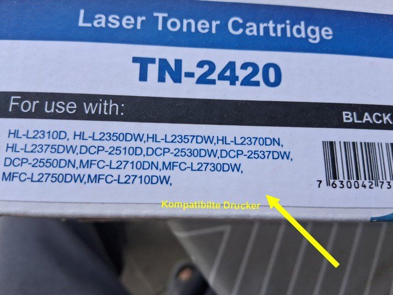 Cartucce per stampanti & toner: 4 Tonner Laser Cartrige Brother – Nuovo e nell'imballaggio originale da Hölstein venduto da rabie01 2