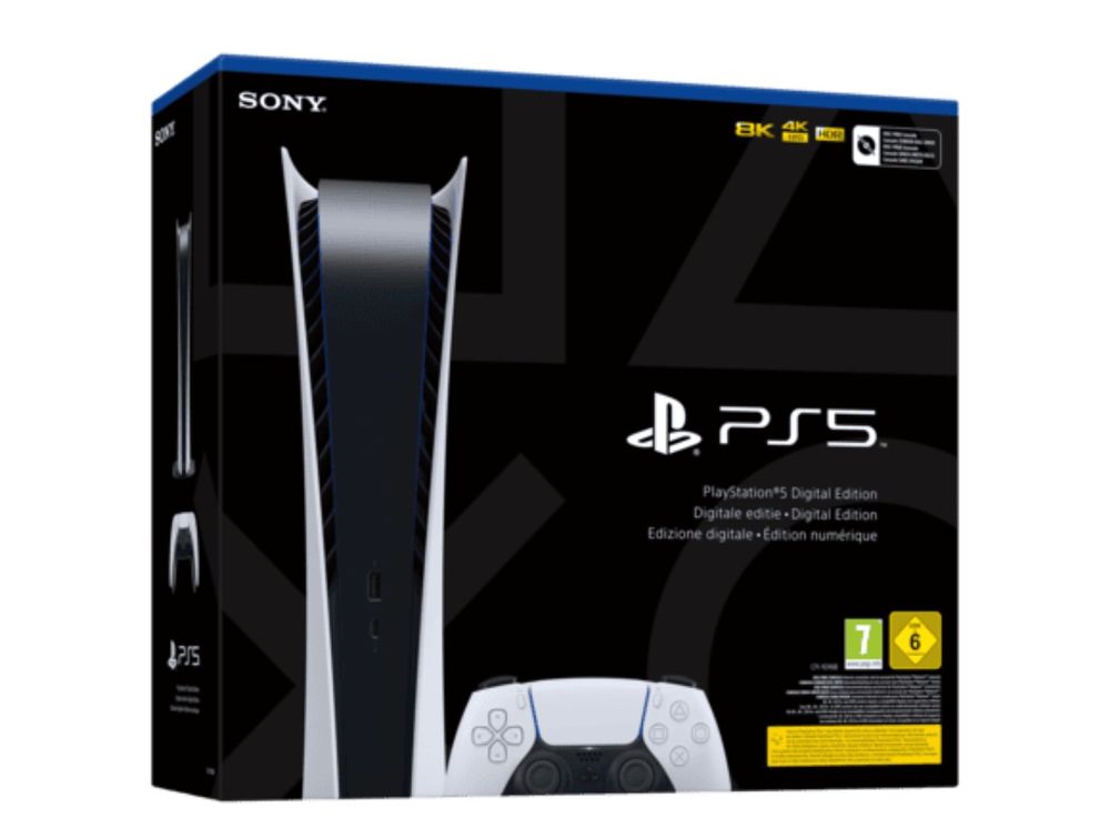 Ps5 Digital Edition mit Garantie neuwertig (Neu (gemäss Beschreibung ...