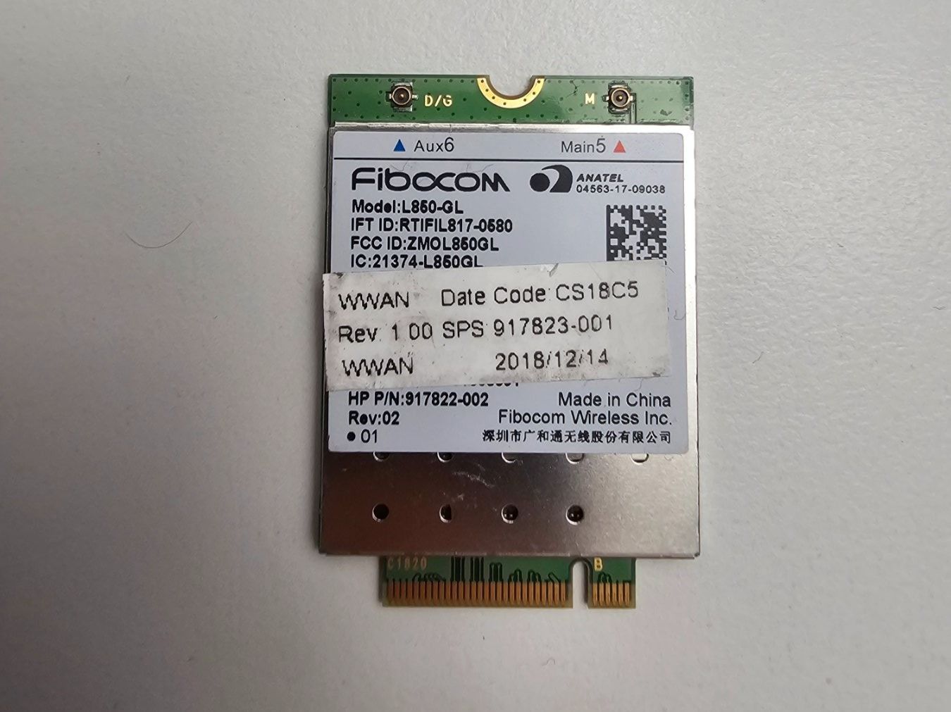 Notebooks: Fibocom L850-GL LTE-Modul – Gebraucht aus Cham von Smario6