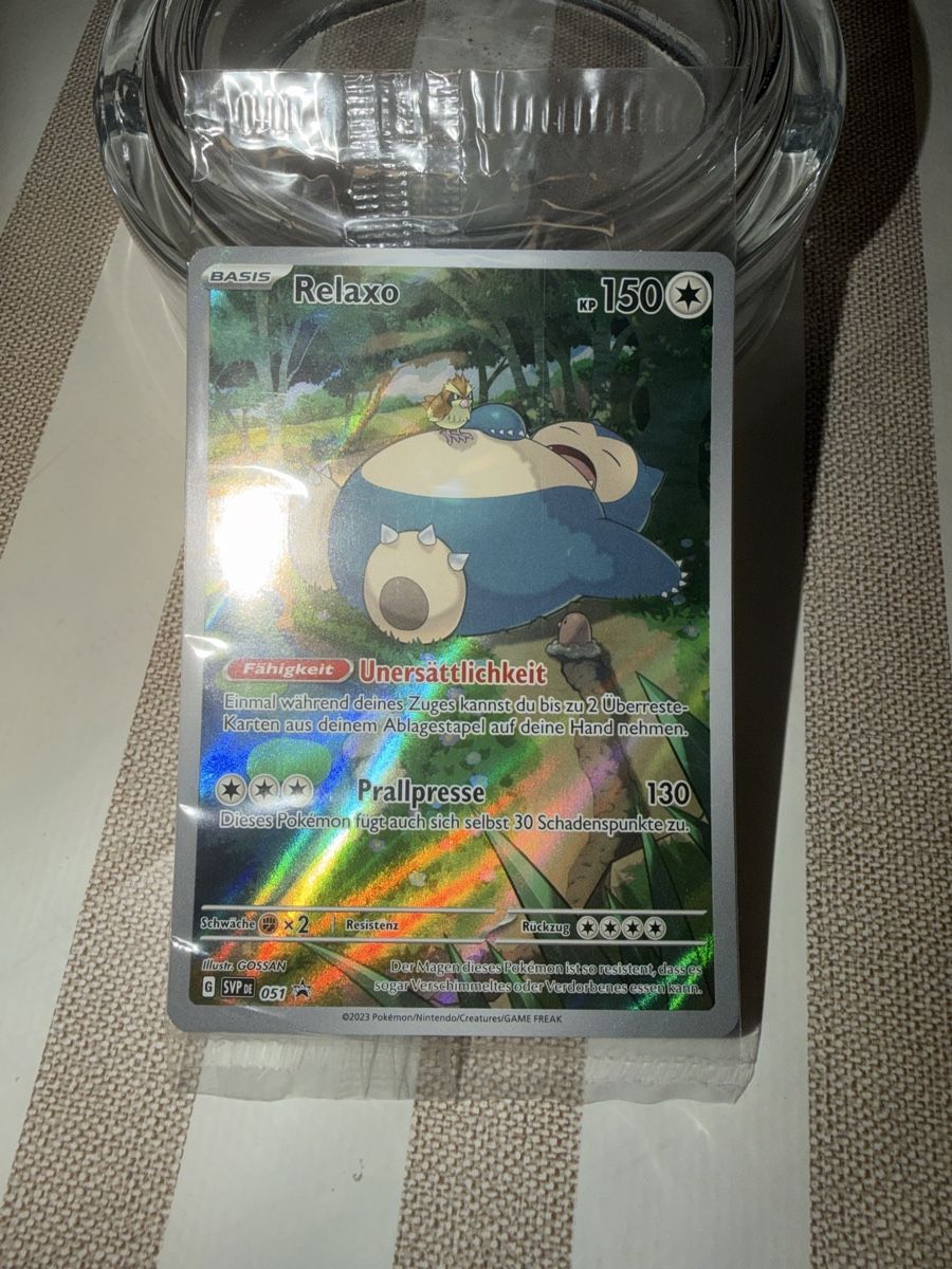 Pokémon Carte collezionabili: Relaxo Promo 151 - Sealed  – Nuovo e nell'imballaggio originale da St. Gallen venduto da Simonefrt68