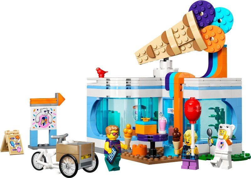Lego Kit di costruzioni: LEGO City 60363 Ice-Cream Shop – Nuovo e nell'imballaggio originale da Basadingen venduto da NekoBricks 1